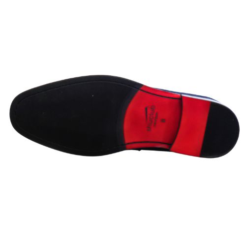 Luciano – Tan Bar-Detail Slip-On Leather Shoe