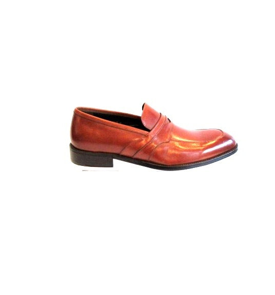 Verona Luxe — Premium Tan Leather Men’s Slip-On with Extra Cushion Comfort