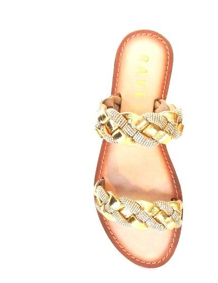 Ravels Rope Gold & Diemote Sandal: Where Style Meets Comfort