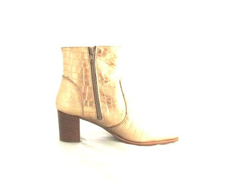 RAVELS,GOLD CROC LEATHER PRINT