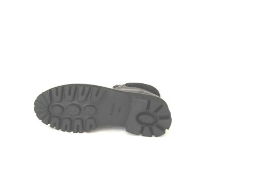 RAVELS BLACK LEATHER TONKA BOOT