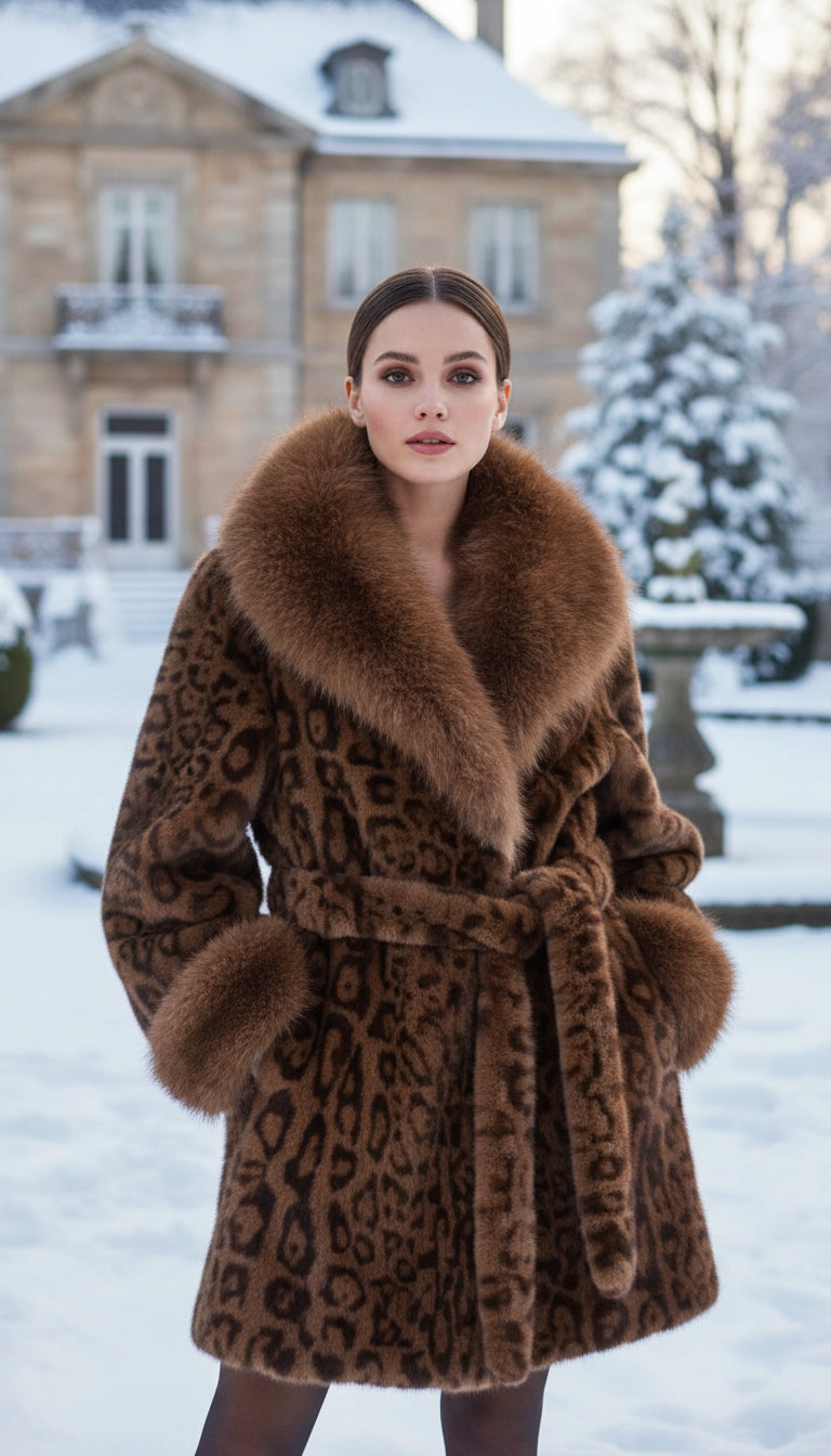 FAUX FUR SHORT COAT