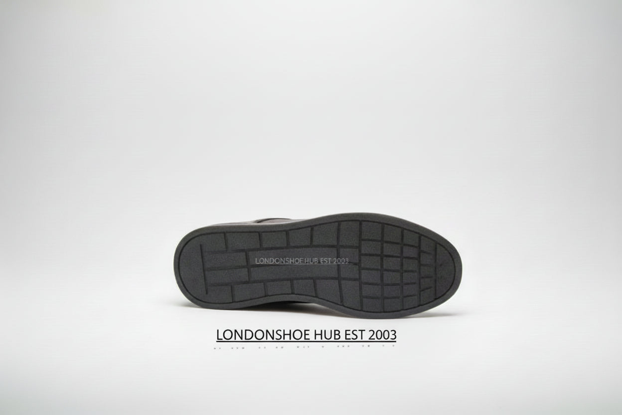 PEMIUM LEATHER SNEAKER TRAINER CHUNKY LIGHT WIEGHT EXTRA INNER SOCK FOR COMFORT