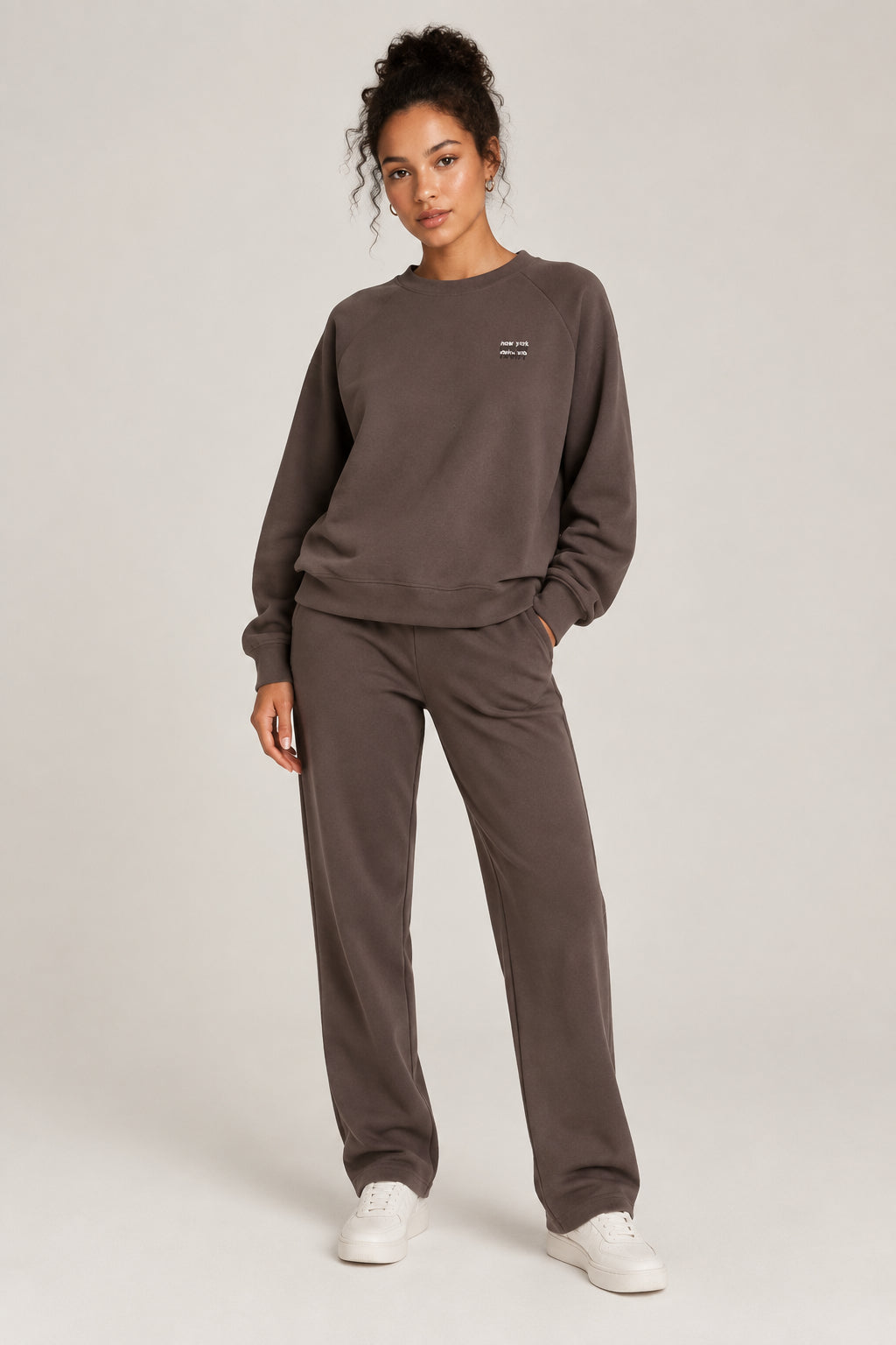 CO-ORD IN TAUPE COLOUR 