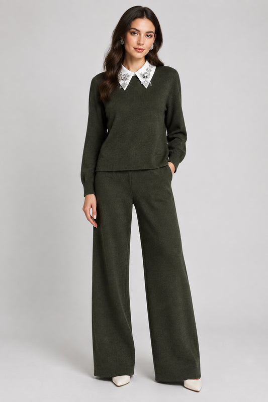 BOTTLE GREEN  CO ORD 