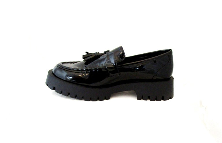 RAVELS LEATHER CHUNKY ELEGANT TASSELED LOATHER  SHOE