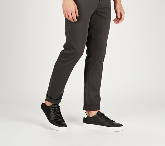 BLACK LEATHERS TRANERS FRANK WRIGHT 