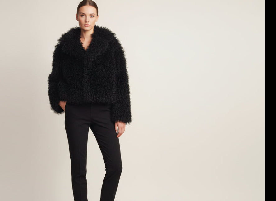 SHAGGY HAND MADE JACKET 