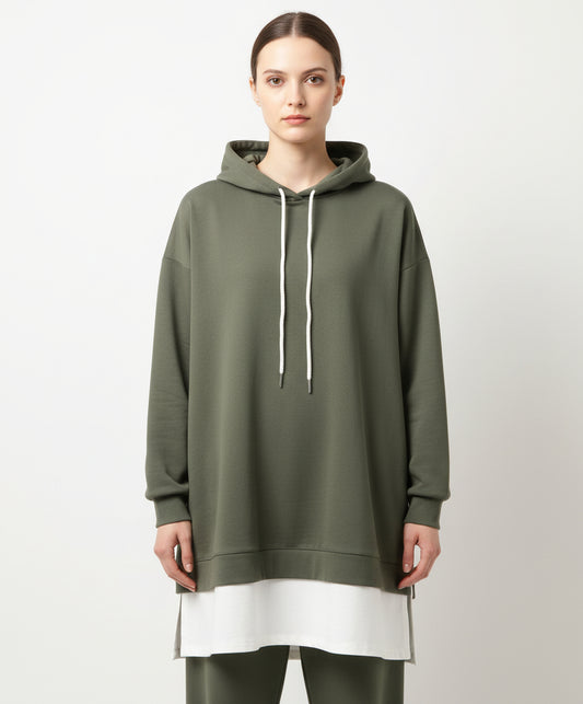 KARKI AND CREAM  CO-ORD