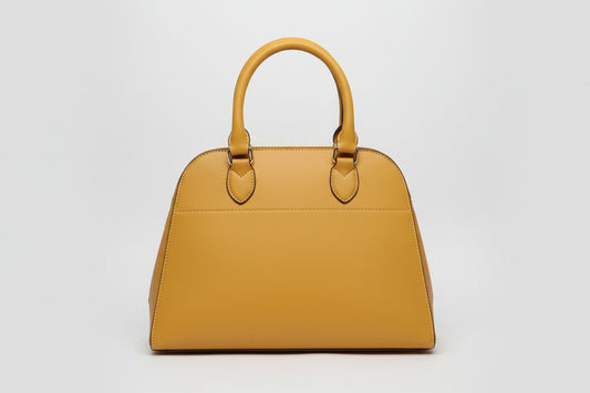 MUSTARD COLOUR LARGE SMALL HANDELS HAND BAG 