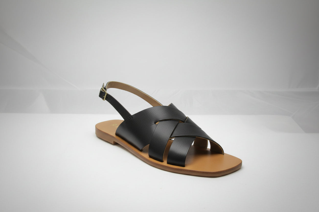 RAVELS  ,LEATHER SLIP ON