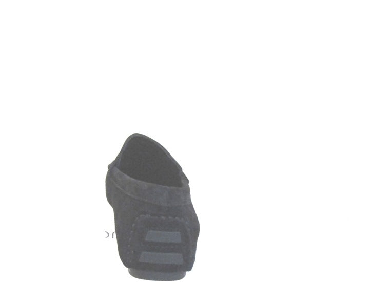 SUEDE BLACK DRIVER HEEL GUARD 