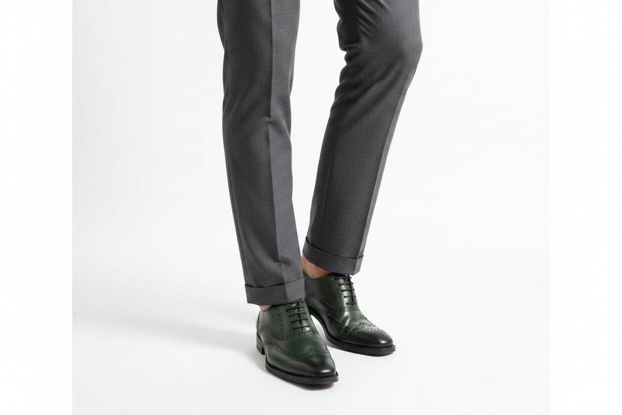 BROUGE MENS SHOE STACK SOLE 