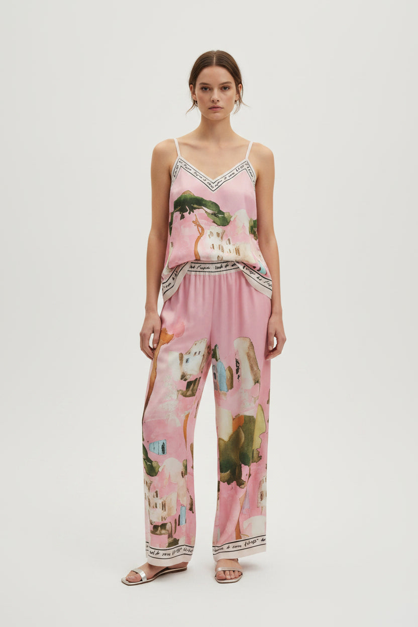 PARISIAN CO ORD WITH PARIS PRINT 