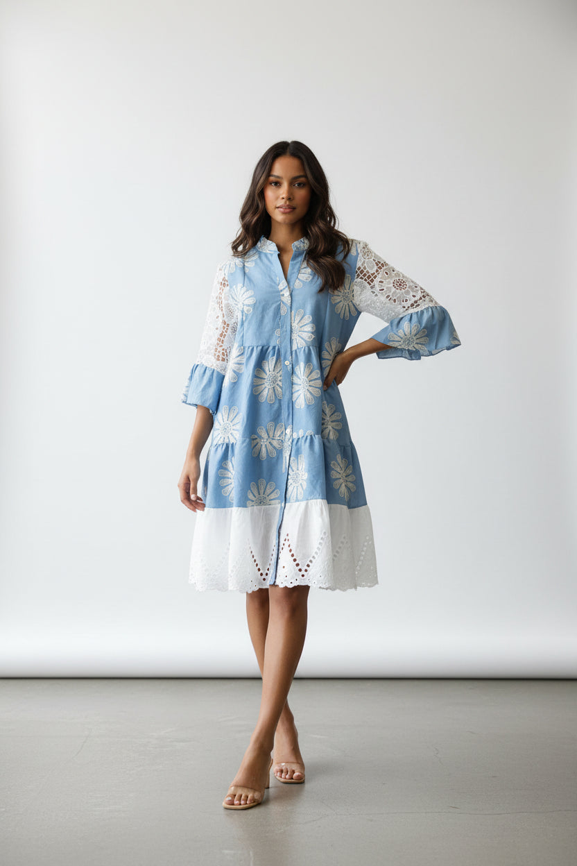 COTTO BLUE FLORAL 