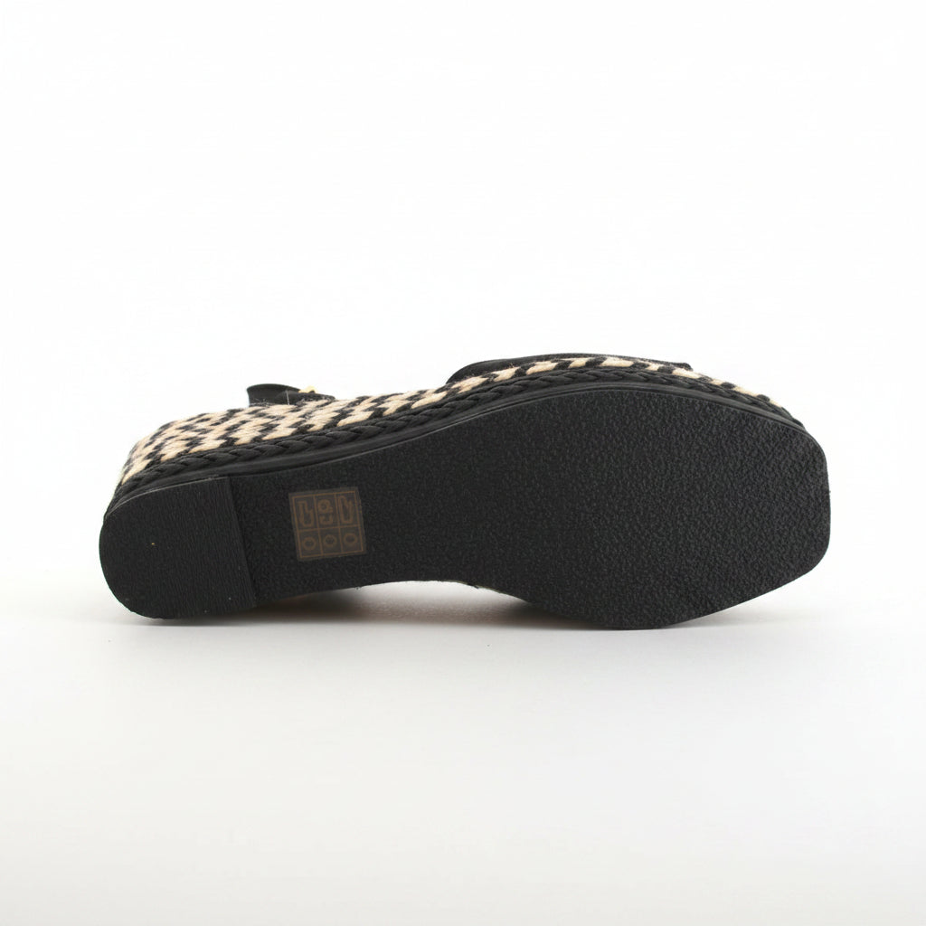RAVELS BLACK RUBBER SOLE 