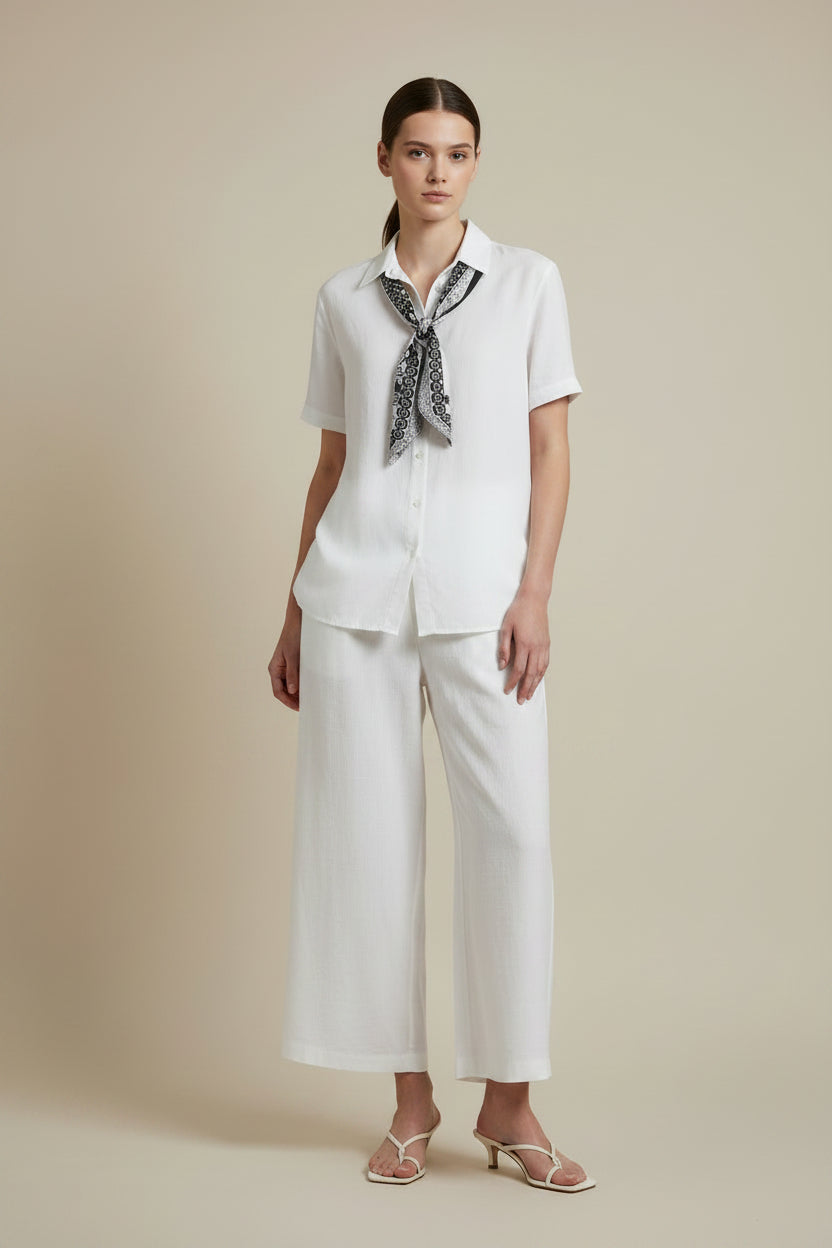 co-ord shirt and trouses 