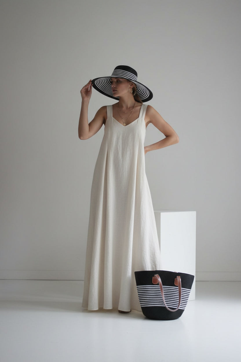 MAGITA  HAT AND MATCHING BASKET 