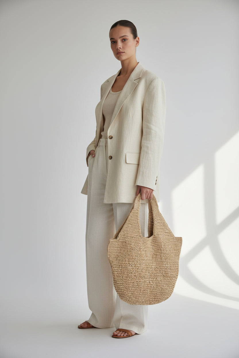 SRAW OVER SIZED  BAG 