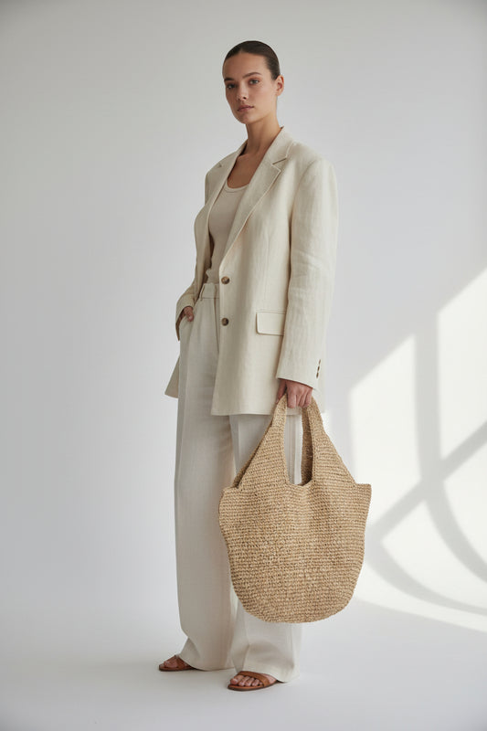 SRAW OVER SIZED  BAG 